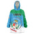Personalized Costa Rica Limón Province Wearable Blanket Hoodie Donde Quiera Que Voy Limonense Soy - Wonder Print Shop