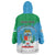 Personalized Costa Rica Limón Province Wearable Blanket Hoodie Donde Quiera Que Voy Limonense Soy - Wonder Print Shop