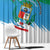 Costa Rica Limón Province Window Curtain Donde Quiera Que Voy Limonense Soy - Wonder Print Shop