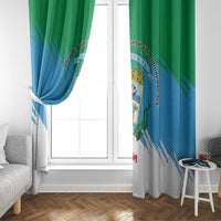 Costa Rica Limón Province Window Curtain Donde Quiera Que Voy Limonense Soy - Wonder Print Shop