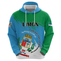 Personalized Costa Rica Limón Province Zip Hoodie Donde Quiera Que Voy Limonense Soy - Wonder Print Shop