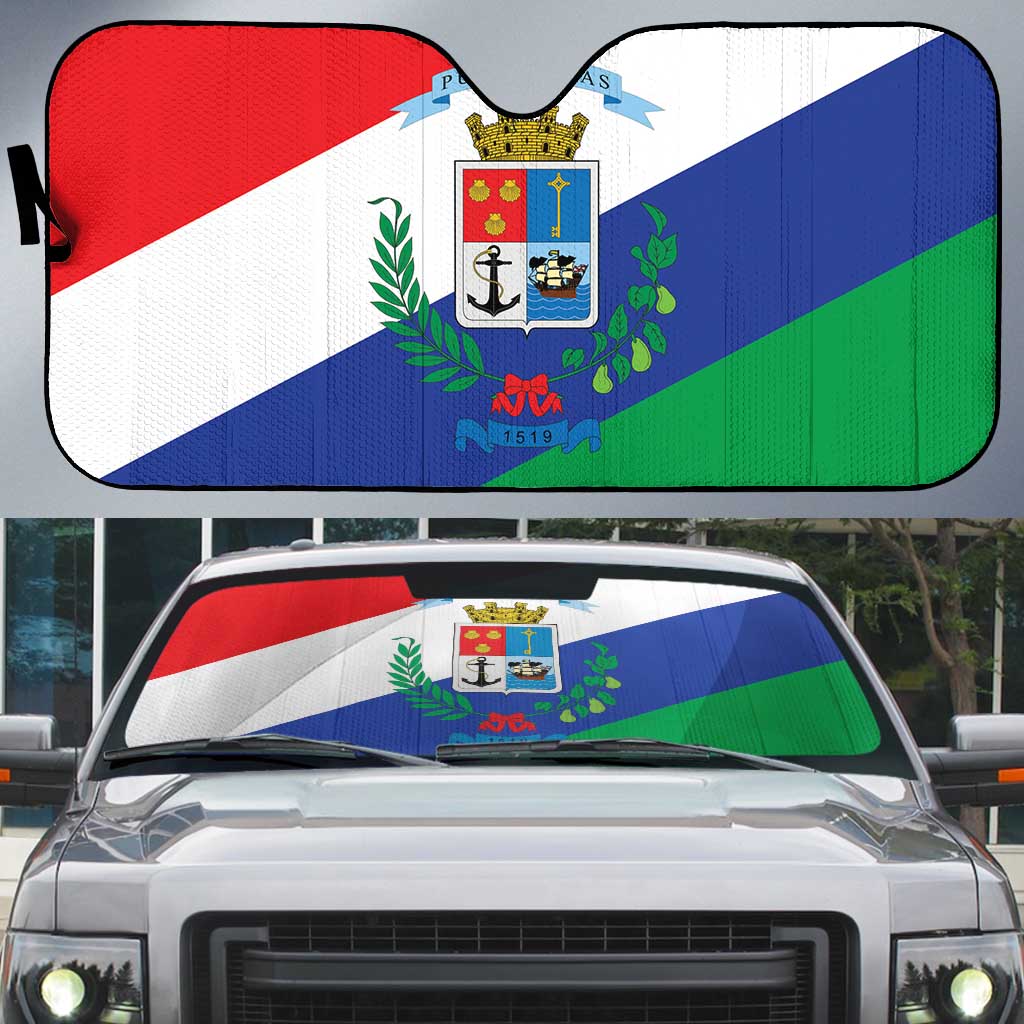Costa Rica Puntarenas Province Since 1519 Auto Sun Shade - Wonder Print Shop