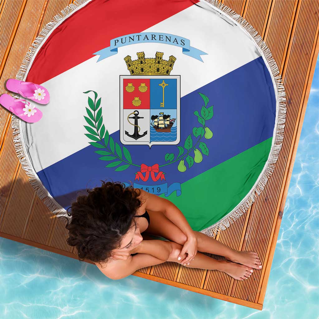 Costa Rica Puntarenas Province Since 1519 Beach Blanket - Wonder Print Shop