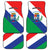 Costa Rica Puntarenas Province Since 1519 Car Mats - Wonder Print Shop