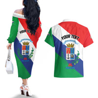 Personalized Costa Rica Puntarenas Province Since 1519 Couples Matching Off The Shoulder Long Sleeve Dress and Hawaiian Shirt - Wonder Print Shop