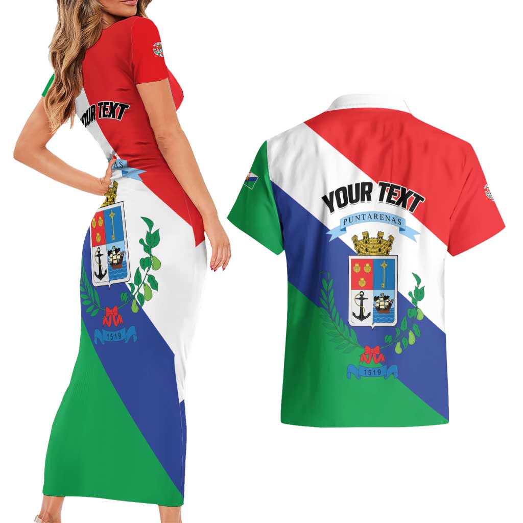 Personalized Costa Rica Puntarenas Province Since 1519 Couples Matching Short Sleeve Bodycon Dress and Hawaiian Shirt - Wonder Print Shop