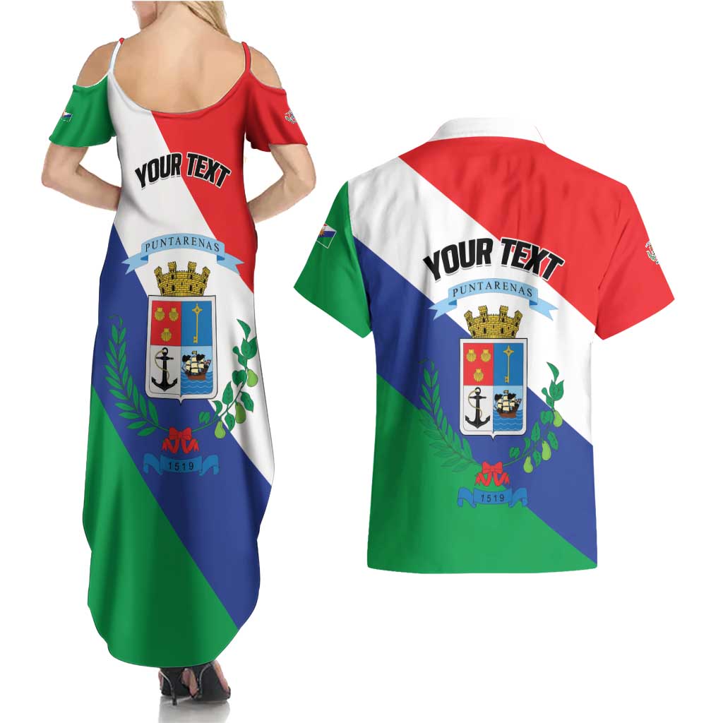 Personalized Costa Rica Puntarenas Province Since 1519 Couples Matching Summer Maxi Dress and Hawaiian Shirt - Wonder Print Shop
