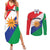 Personalized Costa Rica Puntarenas Province Since 1519 Couples Matching Summer Maxi Dress and Long Sleeve Button Shirt - Wonder Print Shop