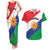 Personalized Costa Rica Puntarenas Province Since 1519 Couples Matching Tank Maxi Dress and Hawaiian Shirt - Wonder Print Shop