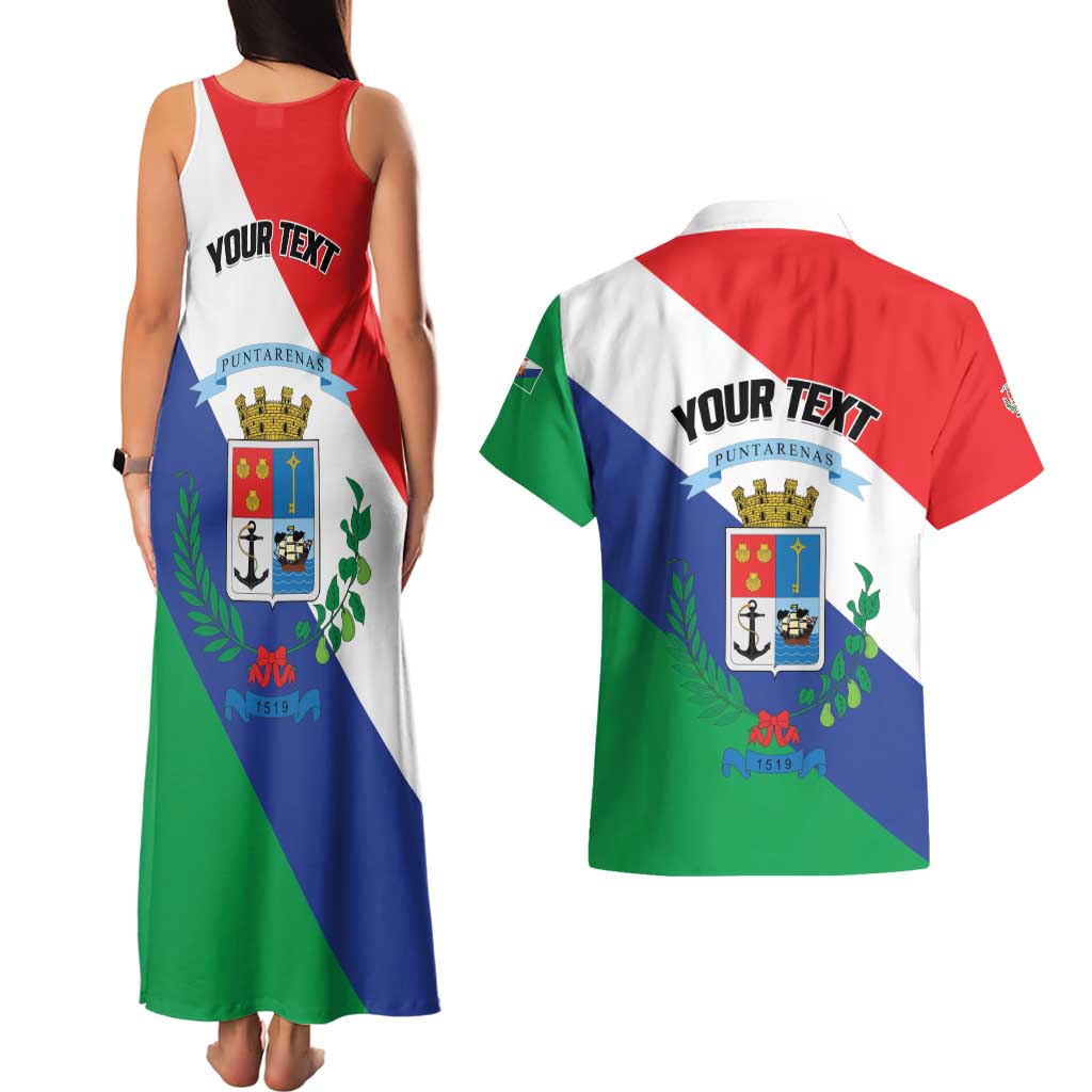 Personalized Costa Rica Puntarenas Province Since 1519 Couples Matching Tank Maxi Dress and Hawaiian Shirt - Wonder Print Shop