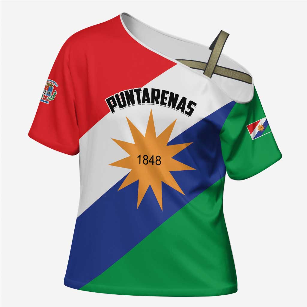 Personalized Costa Rica Puntarenas Province Since 1519 Cross Shoulder Shirt - Wonder Print Shop