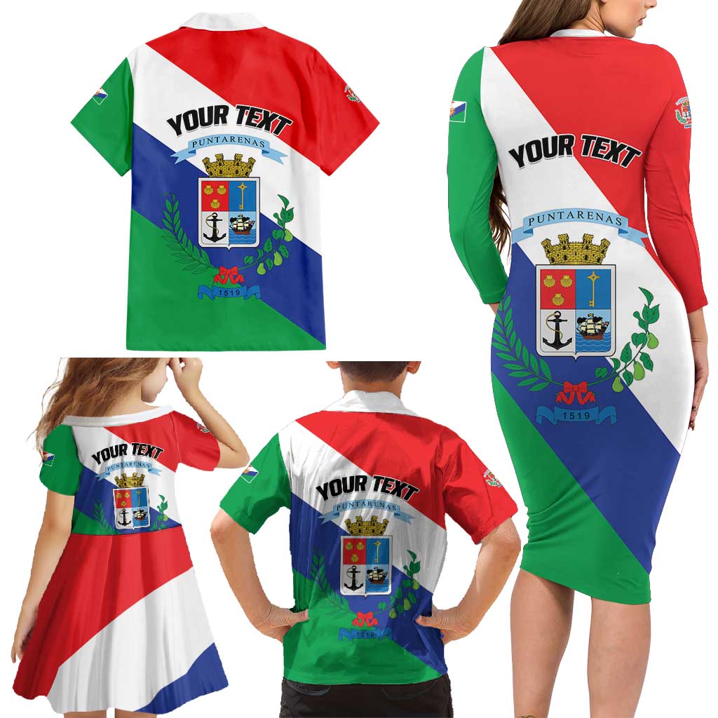 Personalized Costa Rica Puntarenas Province Since 1519 Family Matching Long Sleeve Bodycon Dress and Hawaiian Shirt - Wonder Print Shop
