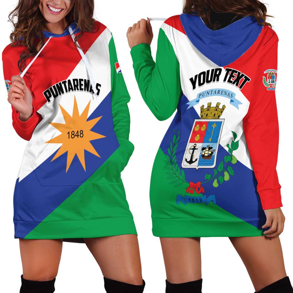 Personalized Costa Rica Puntarenas Province Since 1519 Hoodie Dress - Wonder Print Shop