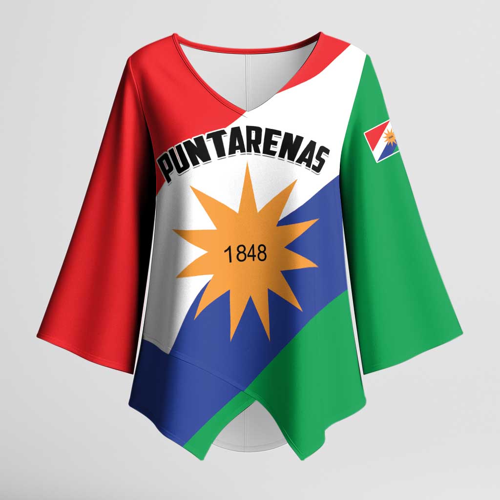 Personalized Costa Rica Puntarenas Province Since 1519 Kimono Sleeve Blouse - Wonder Print Shop