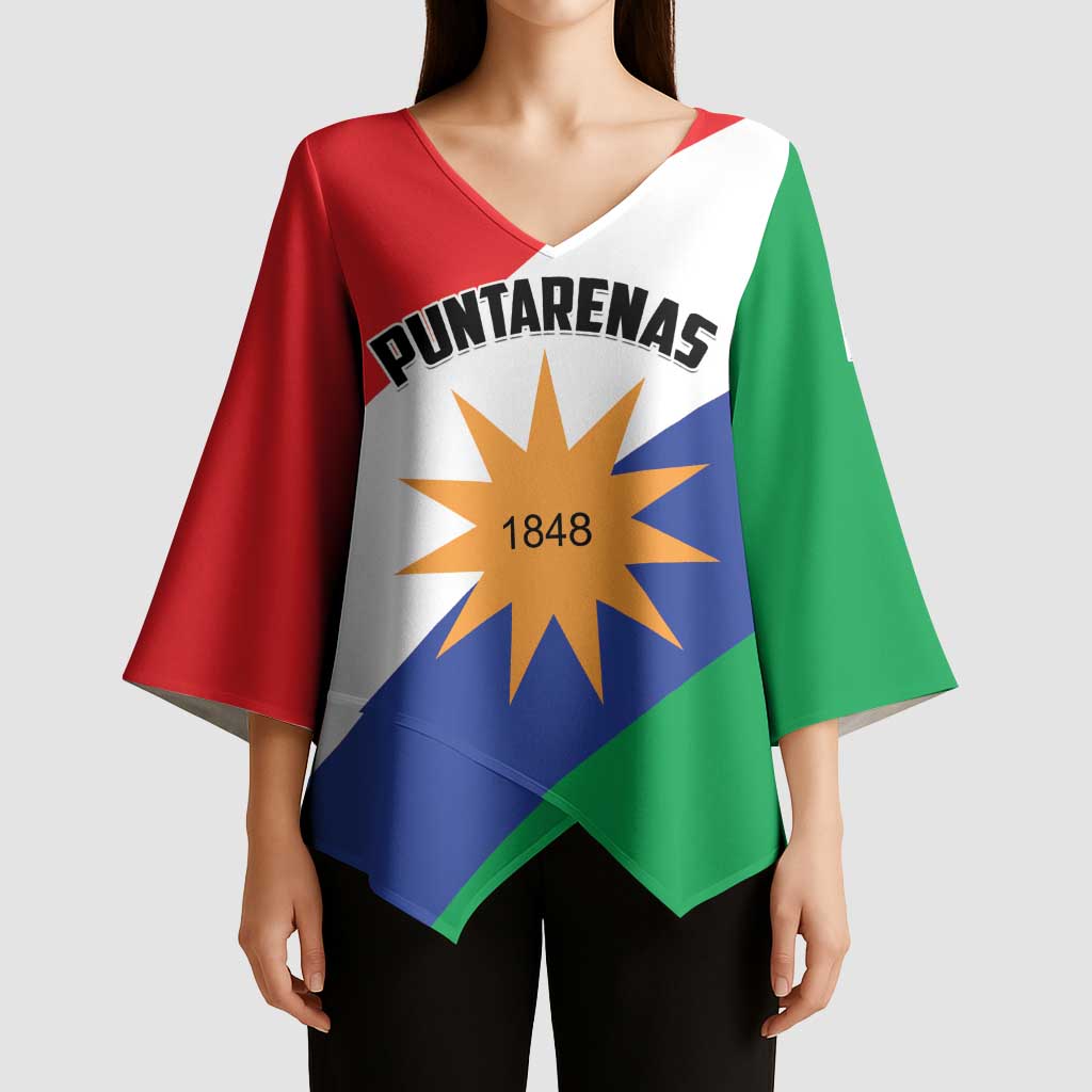 Personalized Costa Rica Puntarenas Province Since 1519 Kimono Sleeve Blouse - Wonder Print Shop