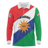 Personalized Costa Rica Puntarenas Province Since 1519 Long Sleeve Polo Shirt - Wonder Print Shop