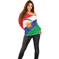 Personalized Costa Rica Puntarenas Province Since 1519 Off Shoulder Sweater - Wonder Print Shop