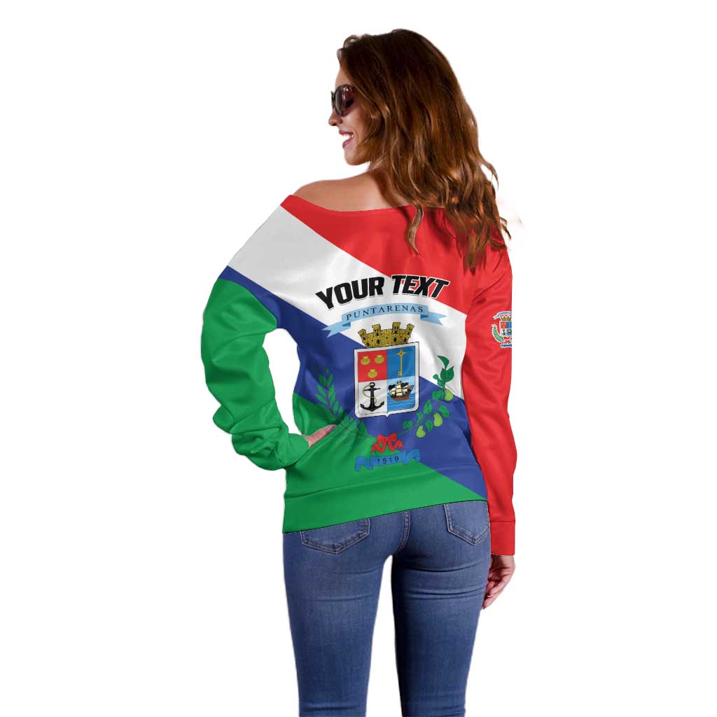 Personalized Costa Rica Puntarenas Province Since 1519 Off Shoulder Sweater - Wonder Print Shop
