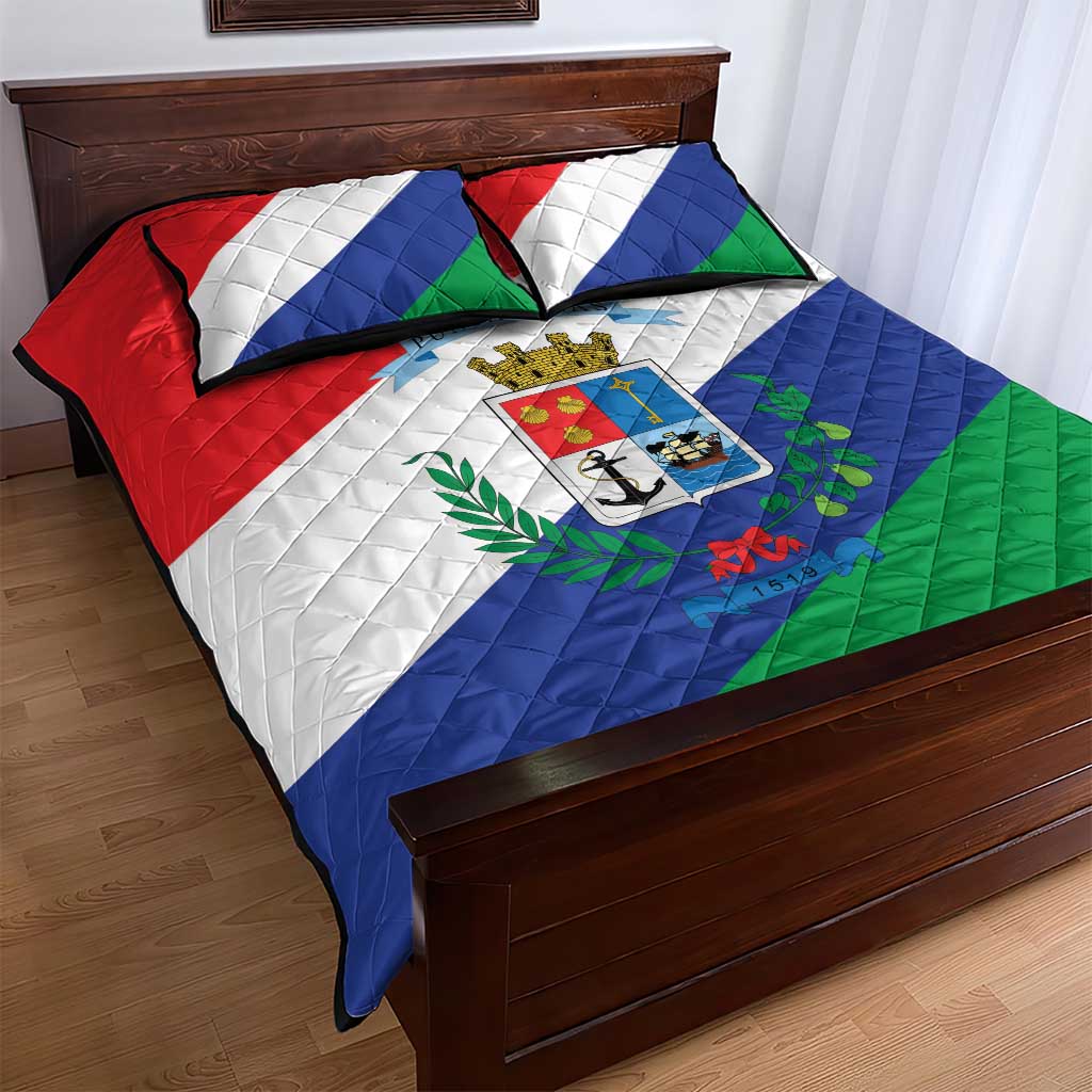Costa Rica Puntarenas Province Since 1519 Quilt Bed Set - Wonder Print Shop