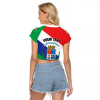 Personalized Costa Rica Puntarenas Province Since 1519 Raglan Cropped T Shirt - Wonder Print Shop