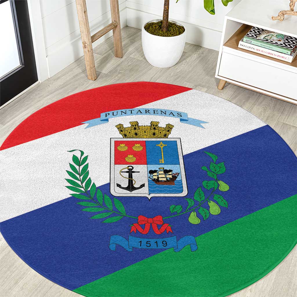 Costa Rica Puntarenas Province Since 1519 Round Carpet - Wonder Print Shop