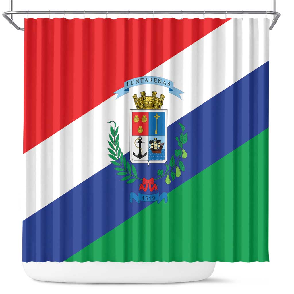 Costa Rica Puntarenas Province Since 1519 Shower Curtain - Wonder Print Shop
