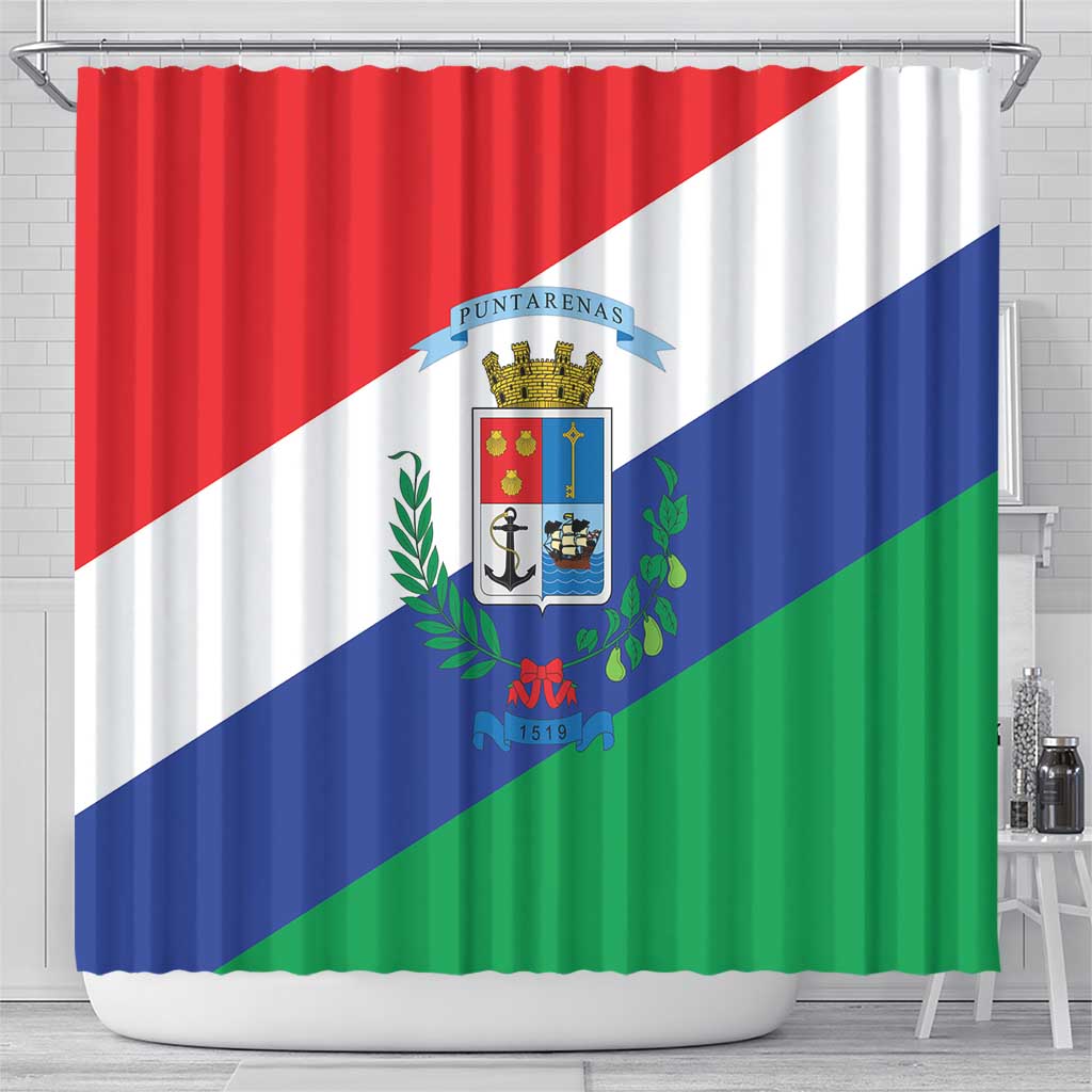 Costa Rica Puntarenas Province Since 1519 Shower Curtain - Wonder Print Shop