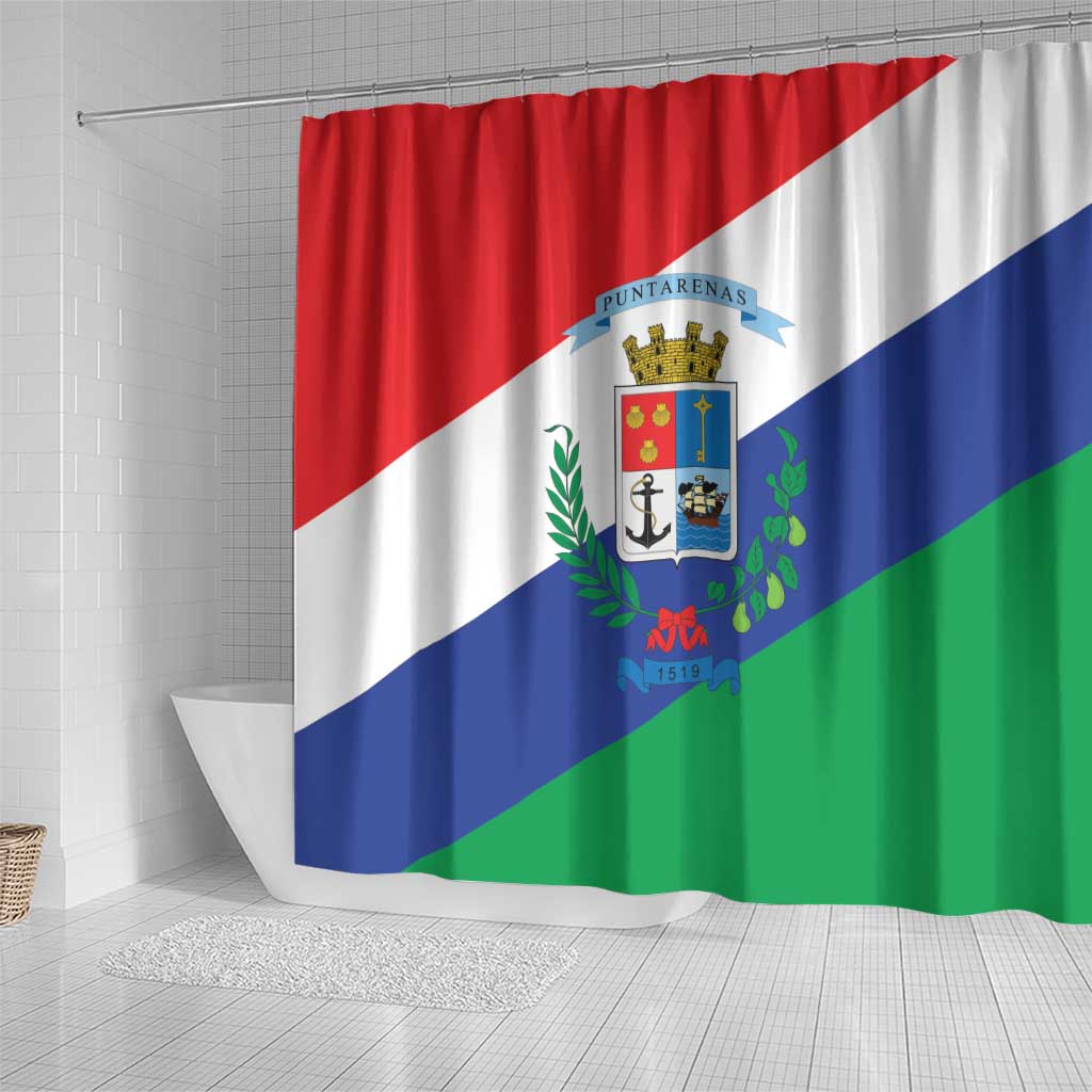 Costa Rica Puntarenas Province Since 1519 Shower Curtain - Wonder Print Shop