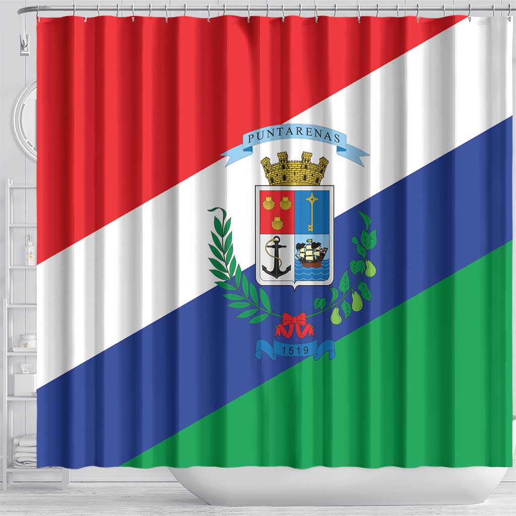 Costa Rica Puntarenas Province Since 1519 Shower Curtain - Wonder Print Shop