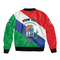 Personalized Costa Rica Puntarenas Province Since 1519 Sleeve Zip Bomber Jacket - Wonder Print Shop
