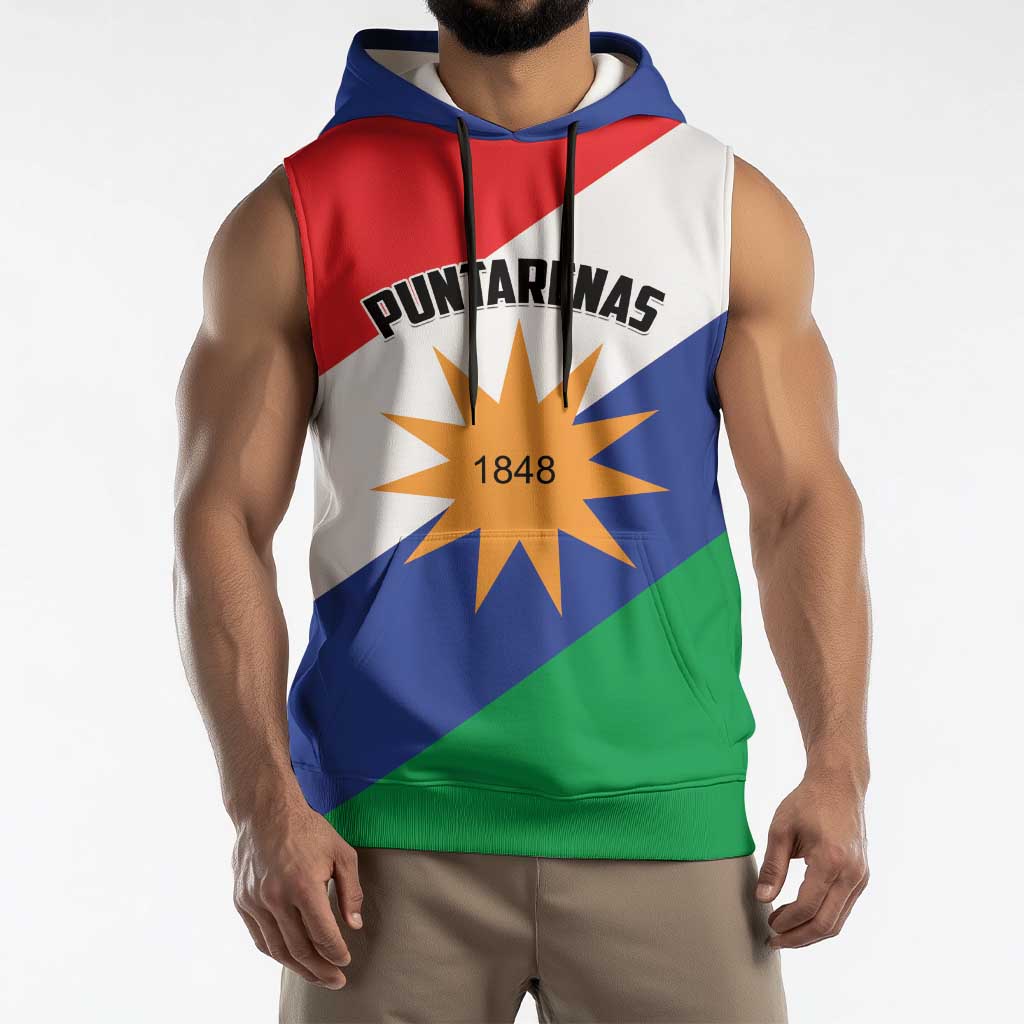 Personalized Costa Rica Puntarenas Province Since 1519 Sleeveless Hoodie - Wonder Print Shop