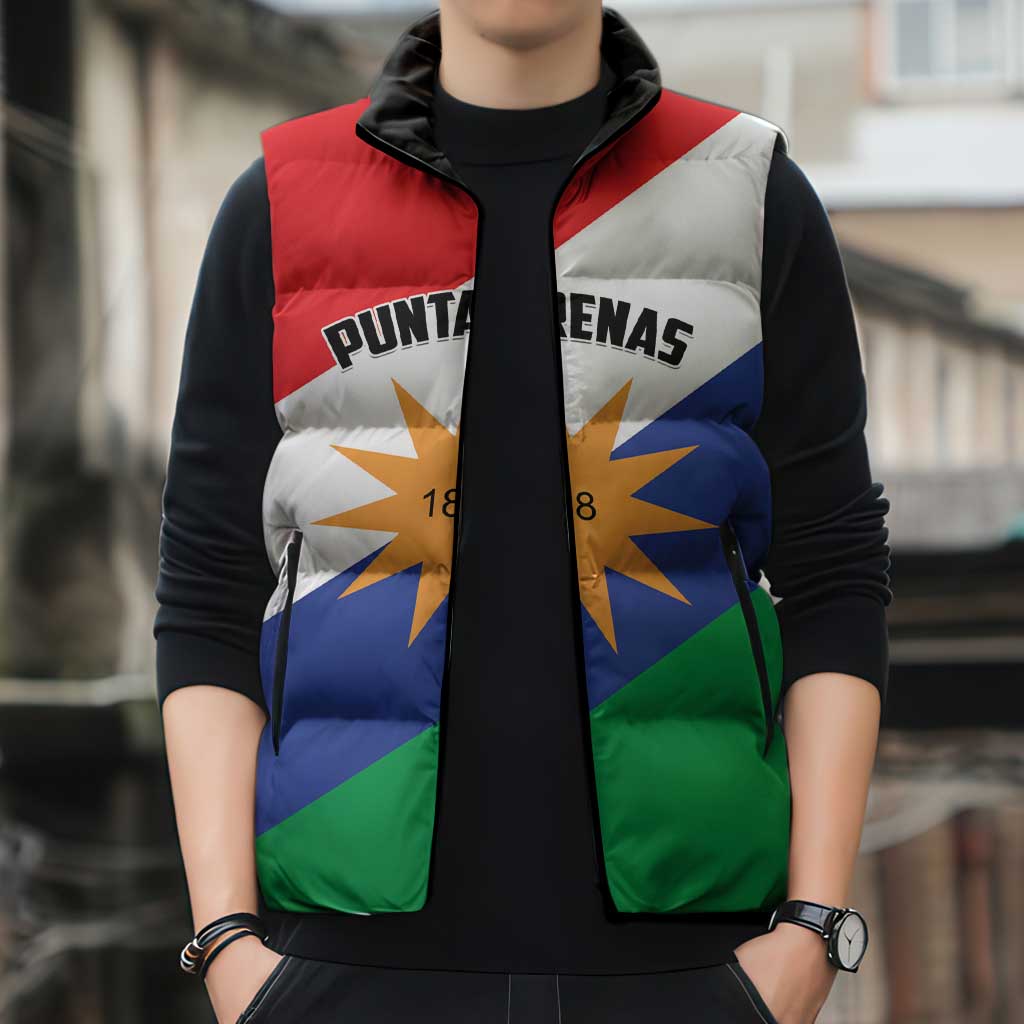 Personalized Costa Rica Puntarenas Province Since 1519 Sleeveless Puffer Jacket - Wonder Print Shop