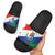 Costa Rica Puntarenas Province Since 1519 Slide Sandals - Wonder Print Shop