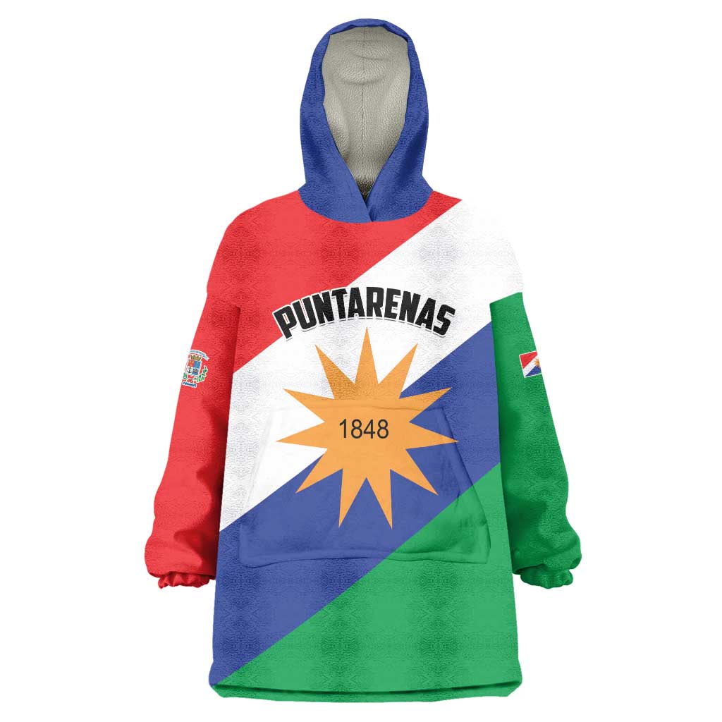 Personalized Costa Rica Puntarenas Province Since 1519 Wearable Blanket Hoodie - Wonder Print Shop
