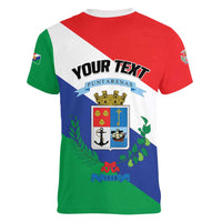 Personalized Costa Rica Puntarenas Province Since 1519 Women V-Neck T-Shirt - Wonder Print Shop