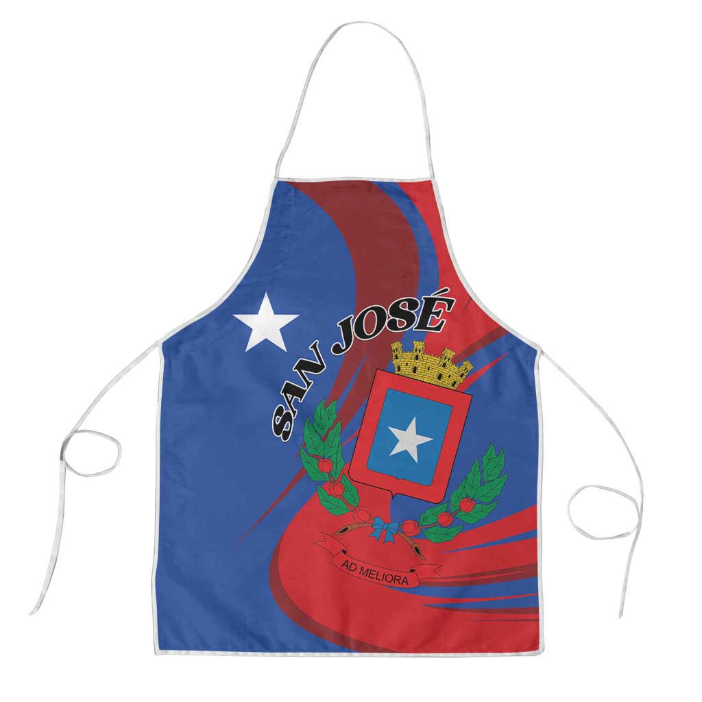 Costa Rica San José Apron Ad Meliora - Wonder Print Shop