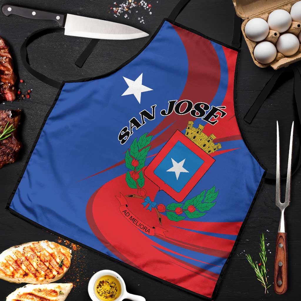 Costa Rica San José Apron Ad Meliora - Wonder Print Shop