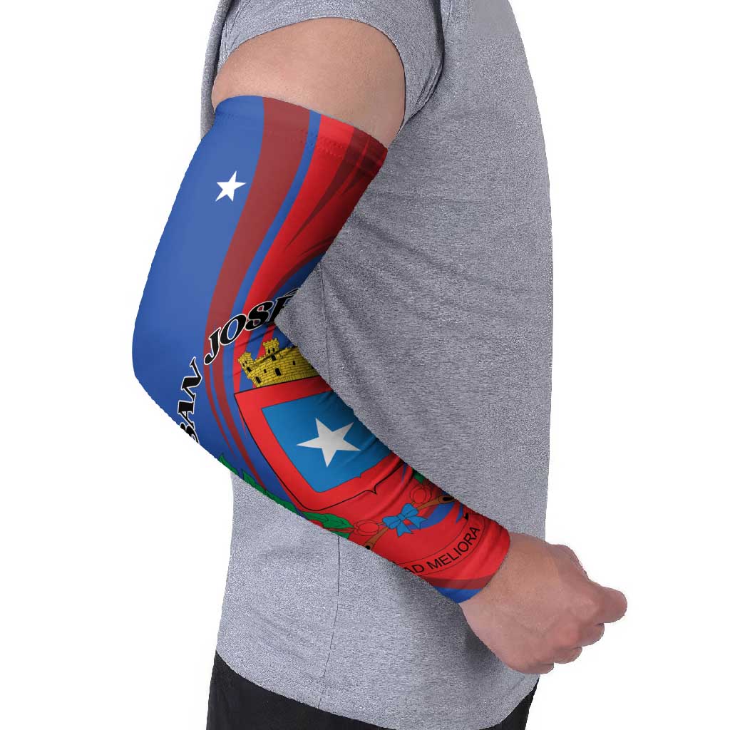 Costa Rica San José Arm Sleeves Ad Meliora - Wonder Print Shop