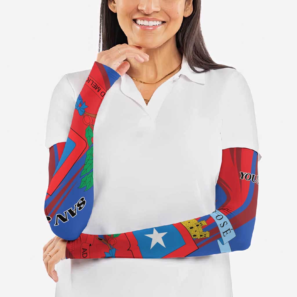Costa Rica San José Arm Sleeves Ad Meliora - Wonder Print Shop