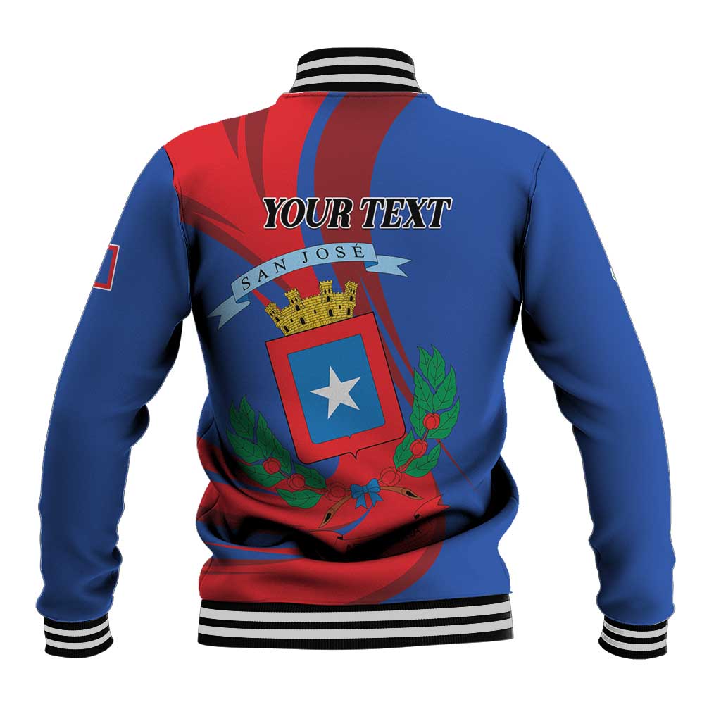 Personalized Costa Rica San José Baseball Jacket Ad Meliora - Wonder Print Shop