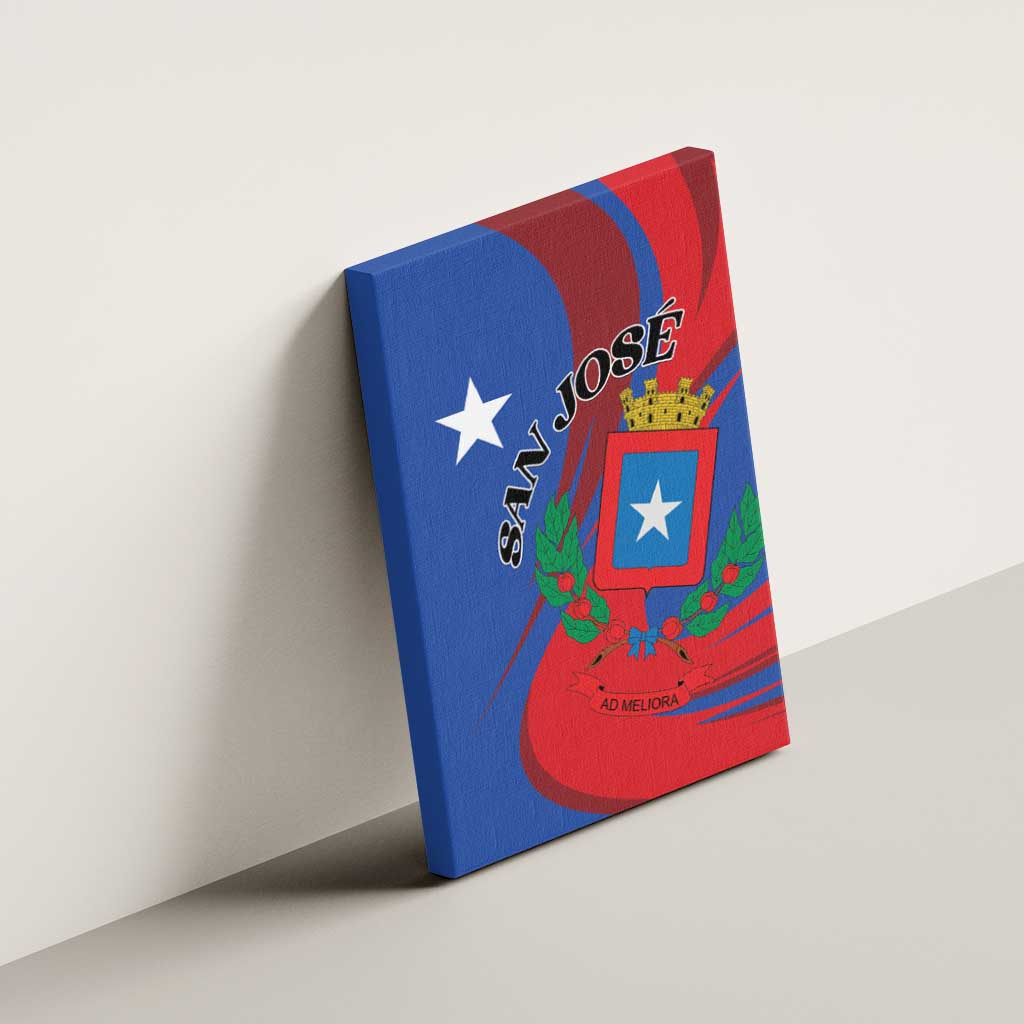 Costa Rica San José Canvas Wall Art Ad Meliora - Wonder Print Shop