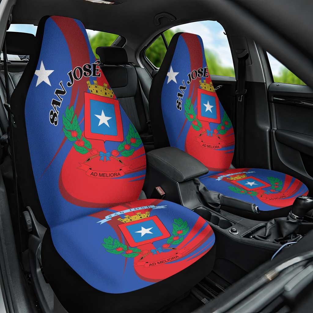 Costa Rica San José Car Seat Cover Ad Meliora - Wonder Print Shop
