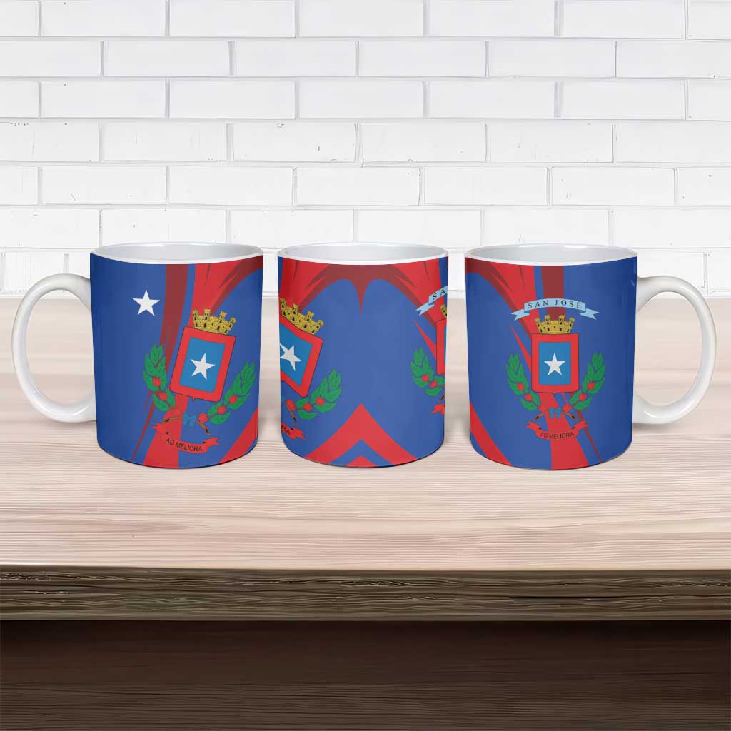 Costa Rica San José Ceramic Mug Ad Meliora - Wonder Print Shop