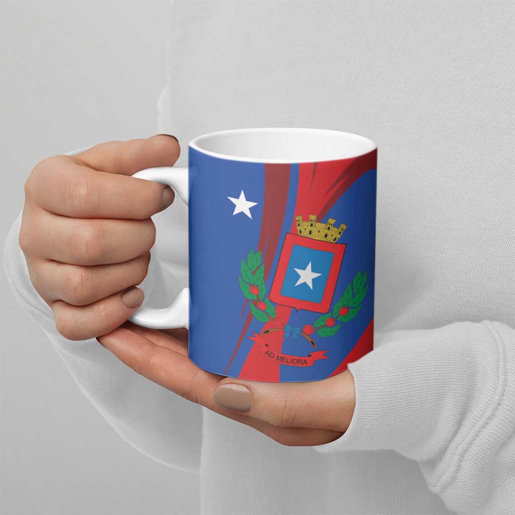 Costa Rica San José Ceramic Mug Ad Meliora - Wonder Print Shop