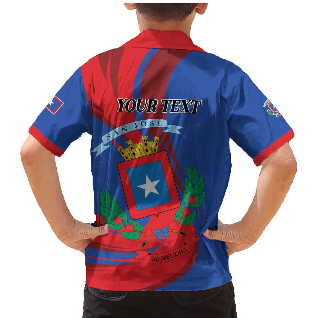 Personalized Costa Rica San José Family Matching Mermaid Dress and Hawaiian Shirt Ad Meliora - Wonder Print Shop