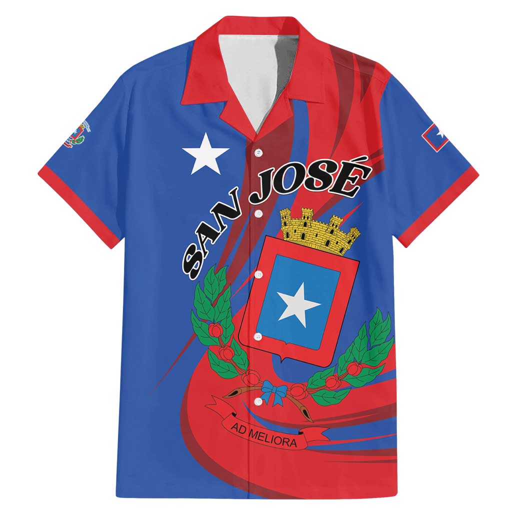 Personalized Costa Rica San José Family Matching Mermaid Dress and Hawaiian Shirt Ad Meliora - Wonder Print Shop