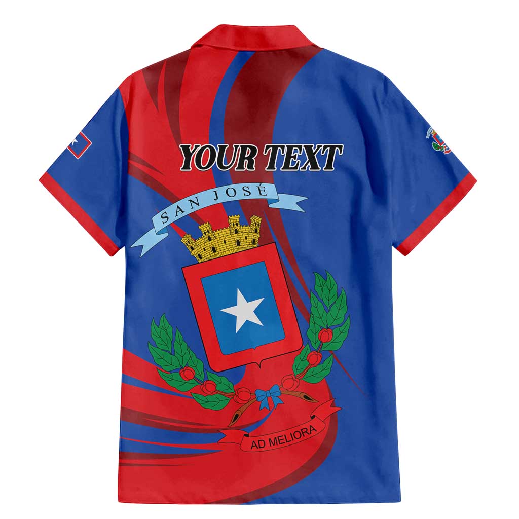 Personalized Costa Rica San José Family Matching Mermaid Dress and Hawaiian Shirt Ad Meliora - Wonder Print Shop