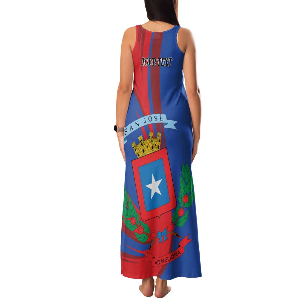 Personalized Costa Rica San José Family Matching Tank Maxi Dress and Hawaiian Shirt Ad Meliora - Wonder Print Shop