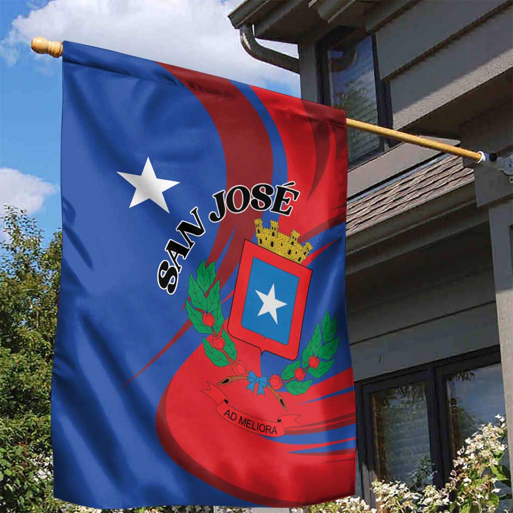 Costa Rica San José Garden Flag Ad Meliora - Wonder Print Shop