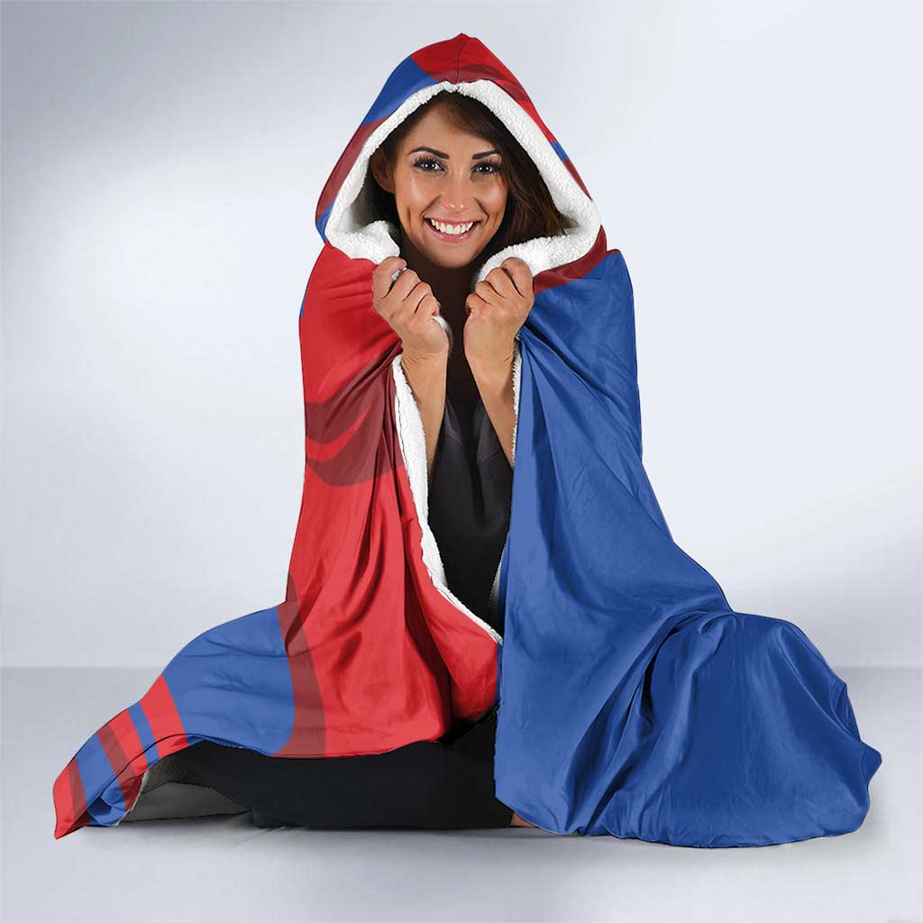 Costa Rica San José Hooded Blanket Ad Meliora - Wonder Print Shop